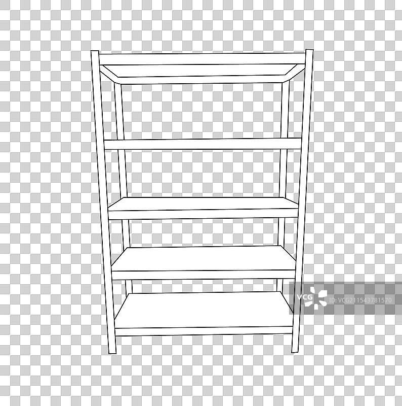 极简主义的钢铁线条艺术图片素材