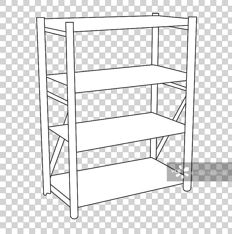 极简主义钢铁线条艺术图片素材