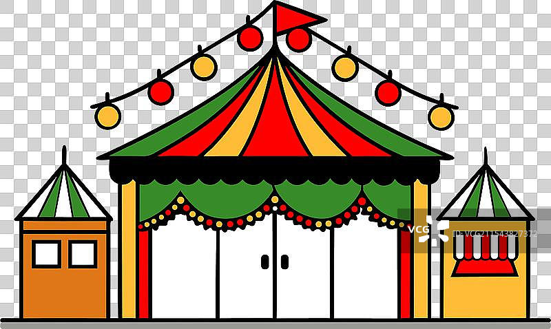 圣诞糖果市场图标节日气氛图片素材