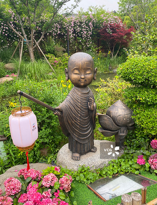 无锡拈花湾美景图片素材