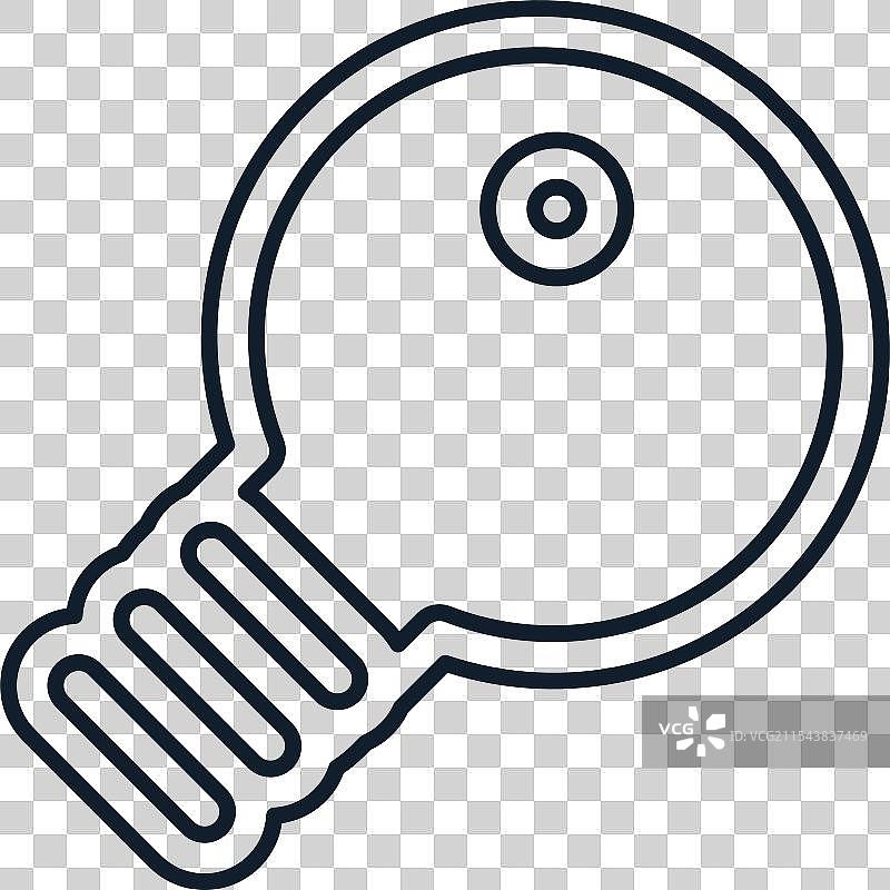 科学灯泡创意轮廓风格图片素材