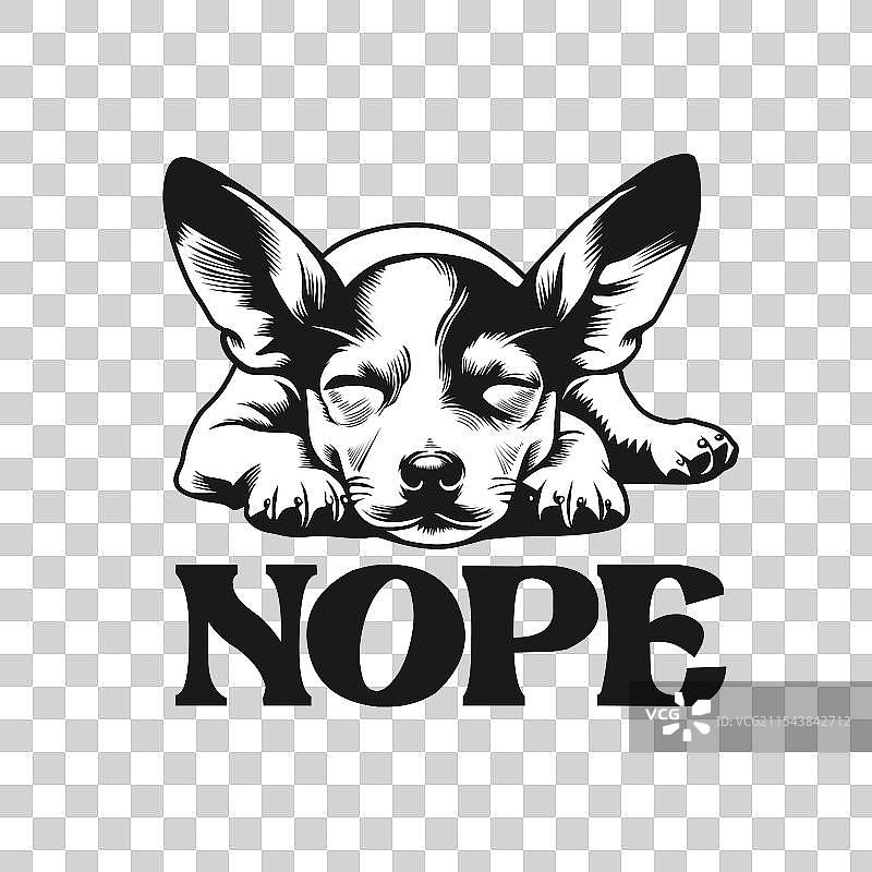 老鼠猎犬不行 T恤图片素材