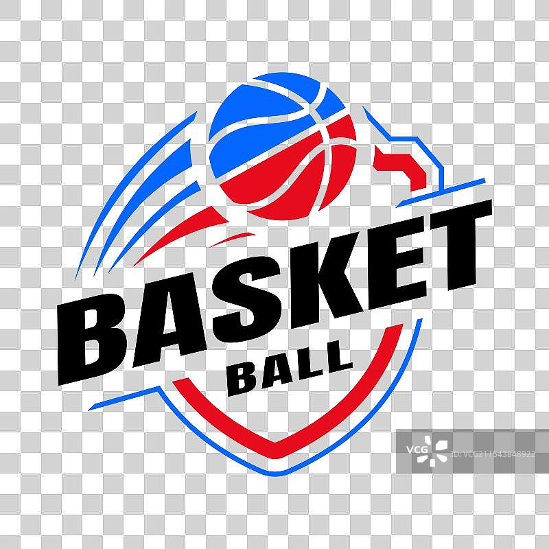 美国篮球俱乐部标志篮球图片素材
