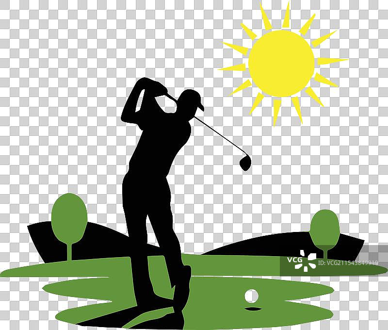 站在绿色草地上的球标志图标图片素材