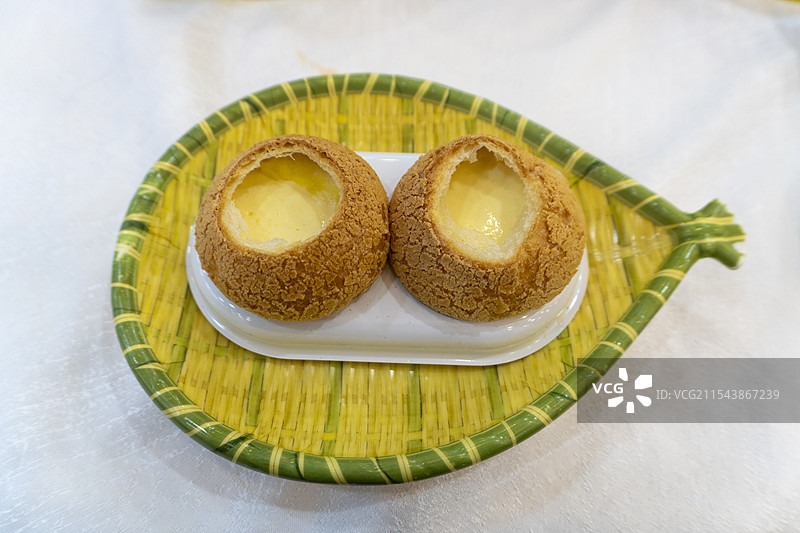 广东早茶美食特色糕点图片素材