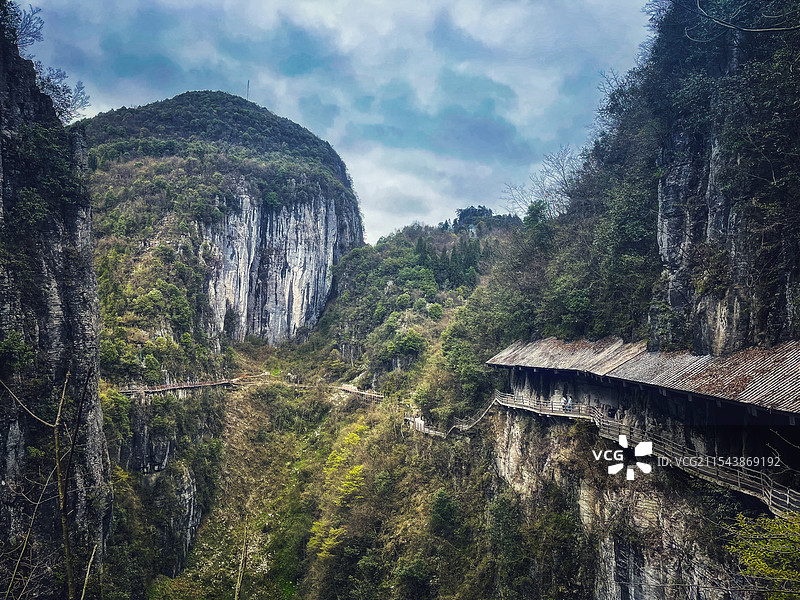 湖北恩施恩施大峡谷图片素材