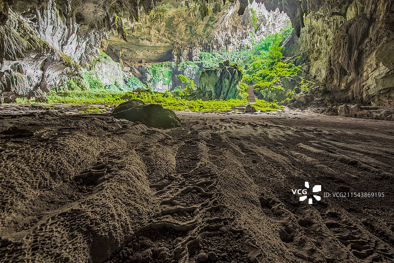 广西河池凤山县江州地下长廊图片素材