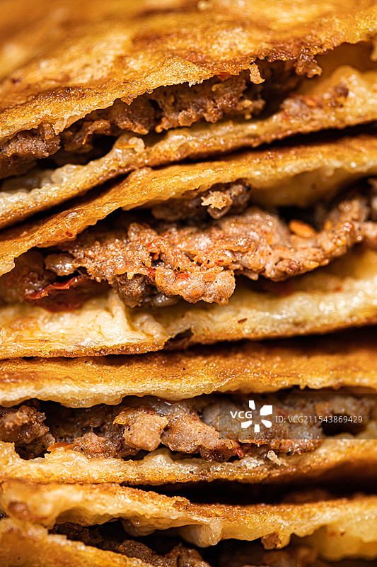 烤饼牛肉饼肉饼小吃面饼图片素材