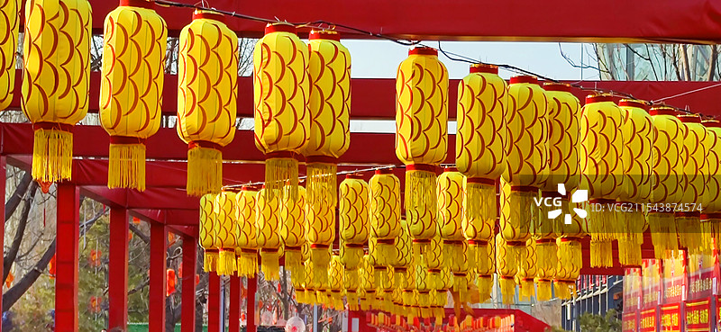 龙形灯笼 春节 庙会 节日图片素材