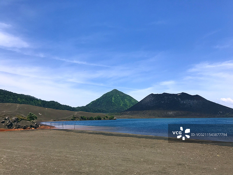 巴新东新不列颠省温泉图片素材