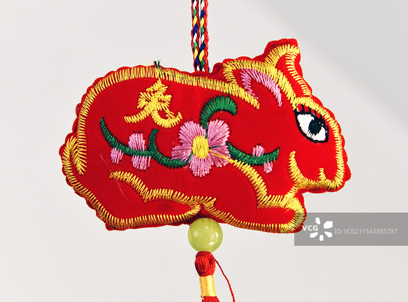 动物形象布艺挂件图片素材