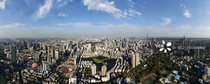 武汉城市航拍图片素材
