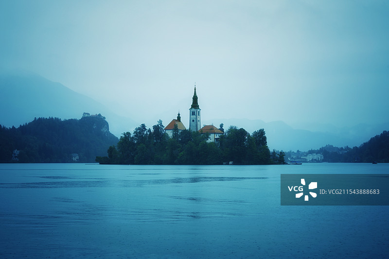 布莱德湖图片素材