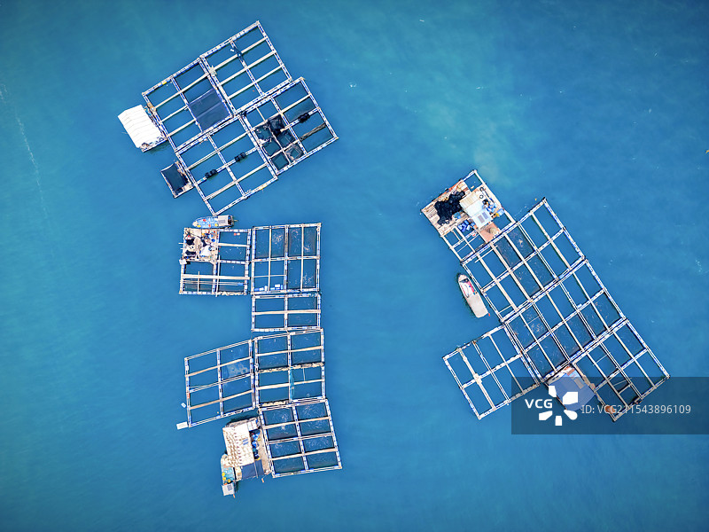 沿岸渔业设施 海洋经济图片素材