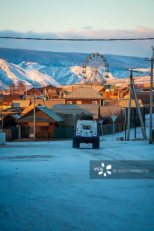 冬日小镇图片素材