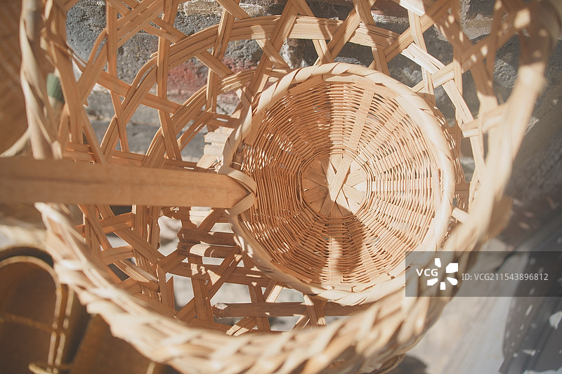 特色手工艺篮子图片素材