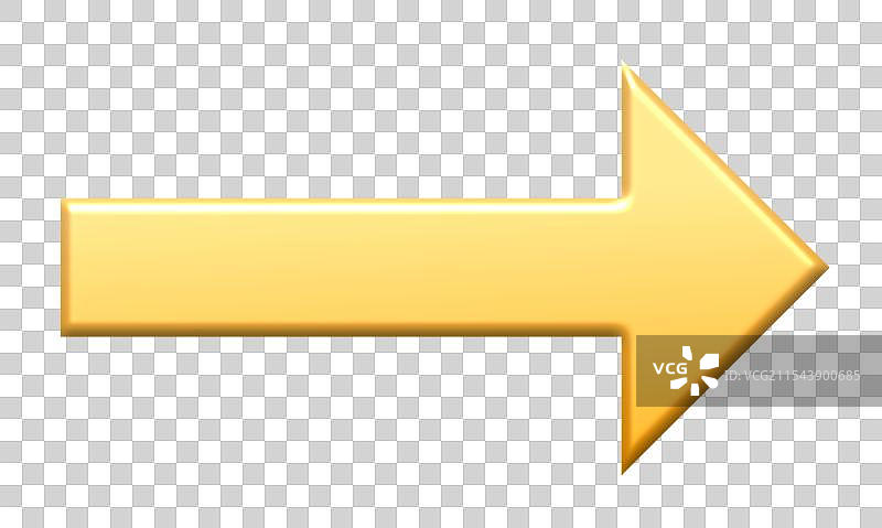 箭头方向指向商务3D立体插画元素图片素材