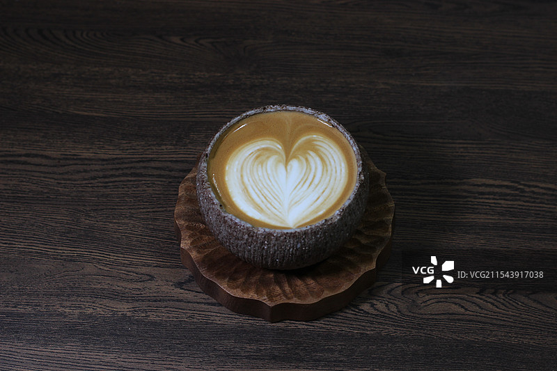 咖啡拉花图片素材