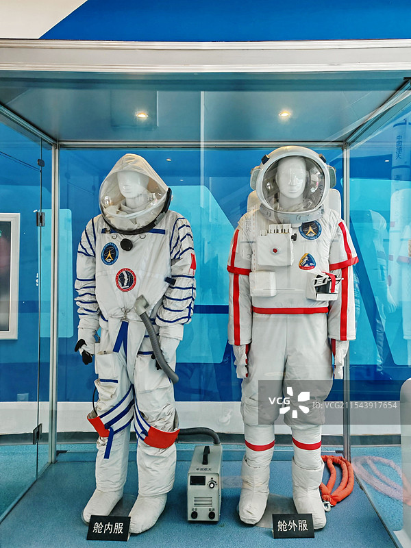 航天服 中国航空航天太空服 潍坊市科技馆图片素材