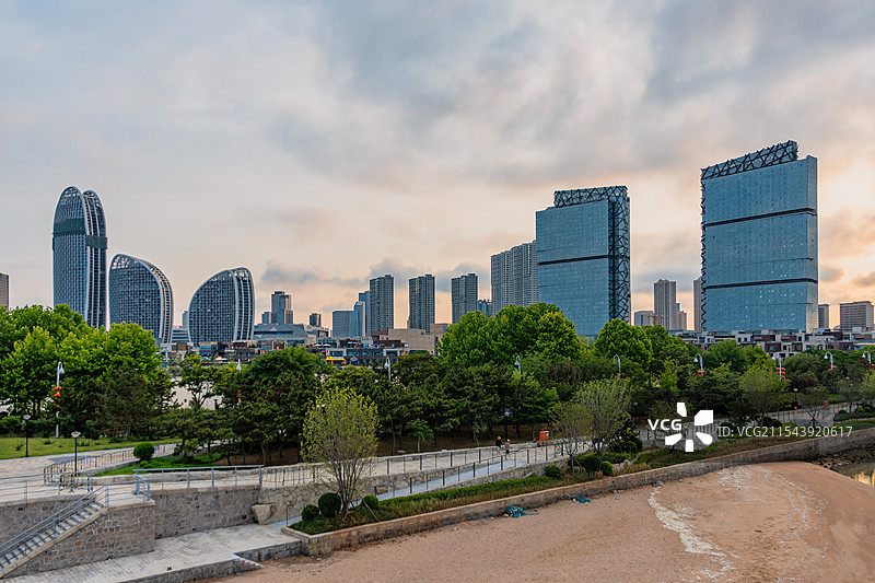 青岛城市阳台图片素材