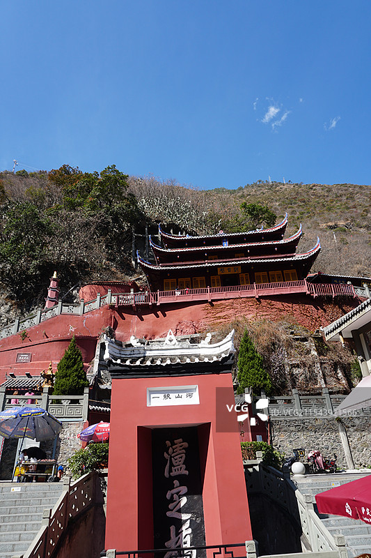 泸定桥泸定河泸定市图片素材