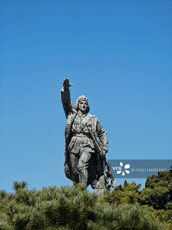 辽沈战役纪念馆雕像图片素材