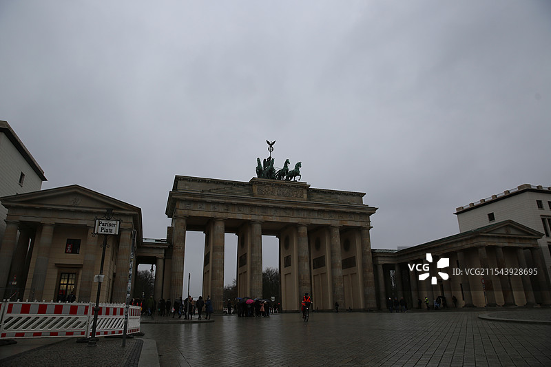 勃兰登堡门图片素材