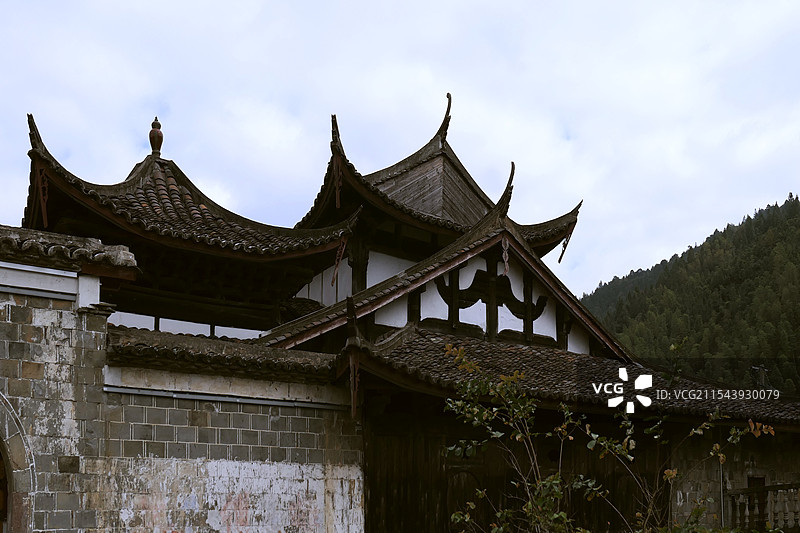 福建邵武市金坑乡早市图片素材