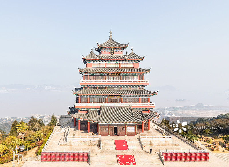 洞头望海楼 温州洞头望海楼风光 洞头风光 传统建筑 温州图片素材