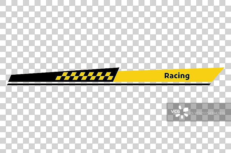 赛车条纹汽车身份车辆图片素材