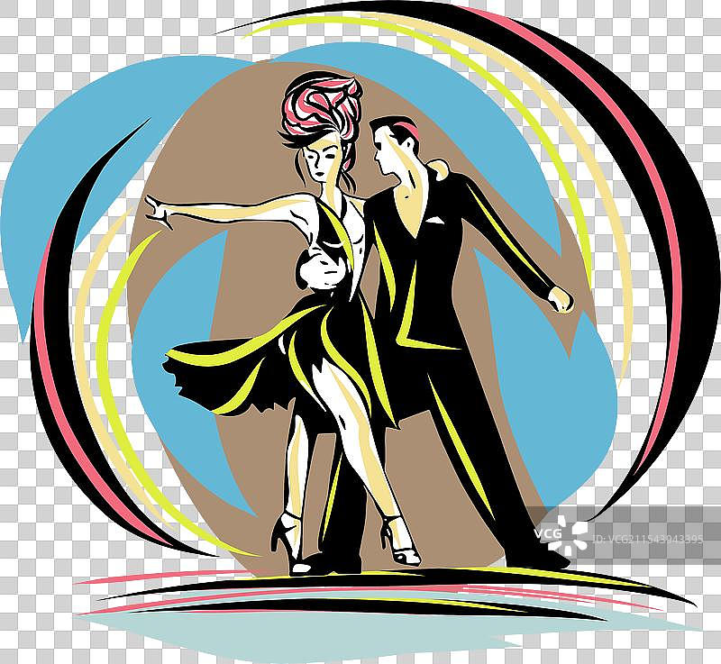 适合舞蹈工作室活动的舞蹈情侣图片素材