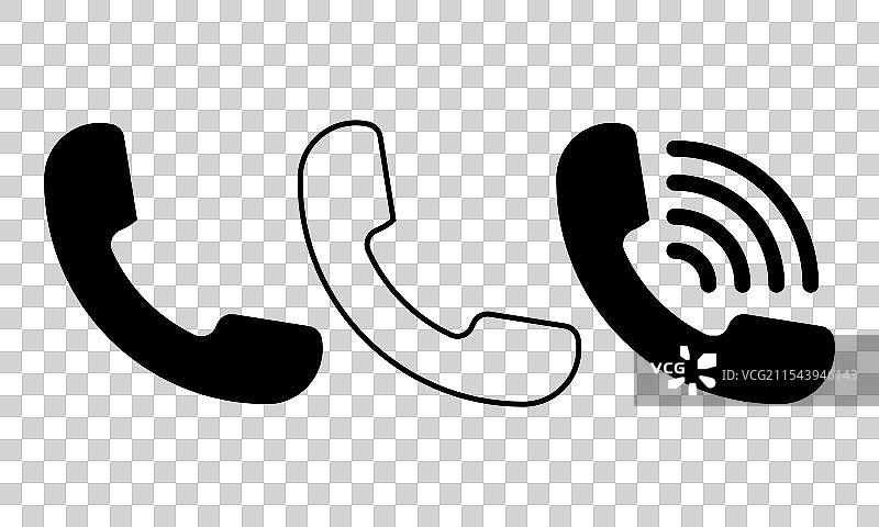 电话图标集图片素材