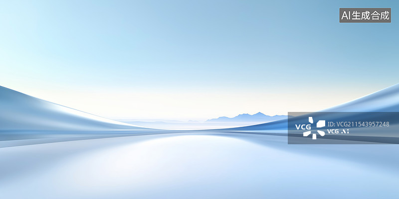 【AI数字艺术】未来感科技感空间图片素材