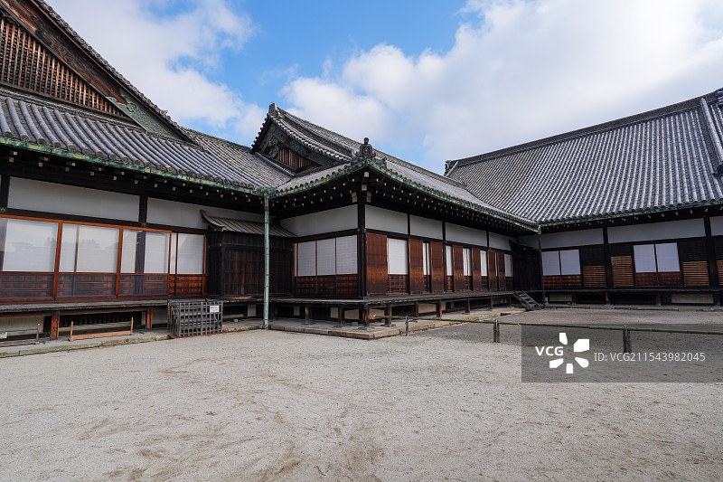 京都二条城 日式宫殿图片素材