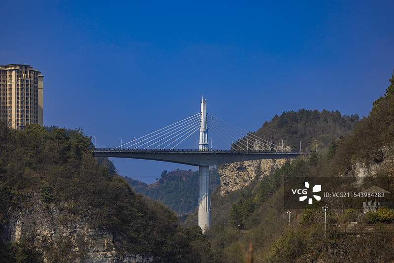 双龙镇巫山峡谷风景区图片素材