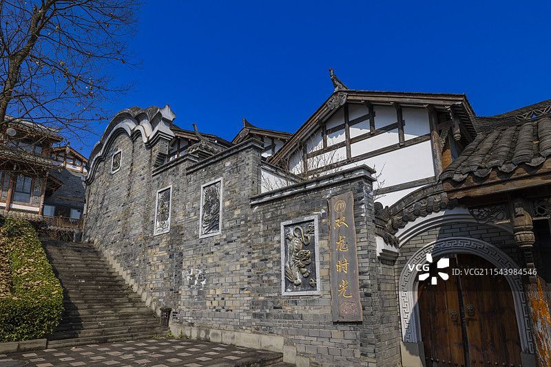 双龙镇巫山峡谷风景区图片素材