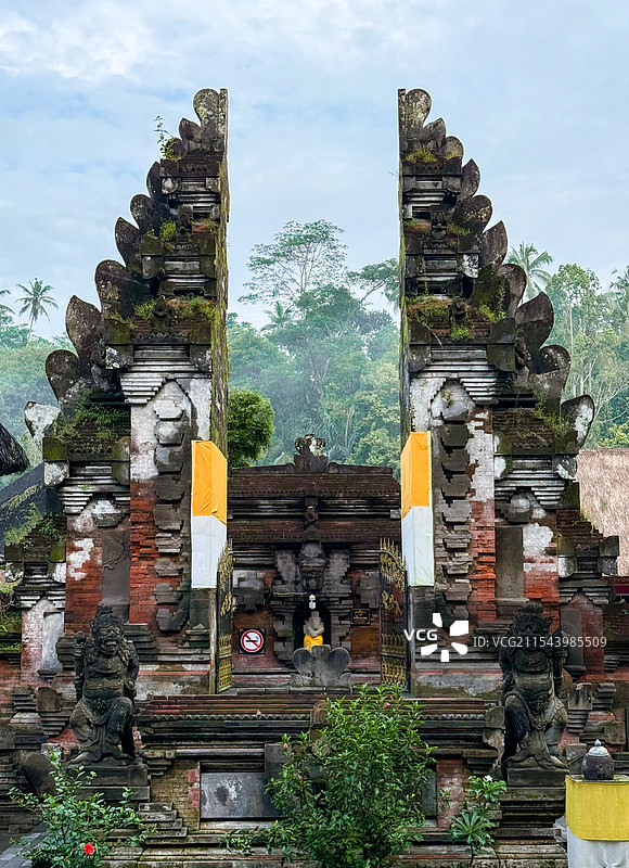 巴厘岛圣泉寺图片素材