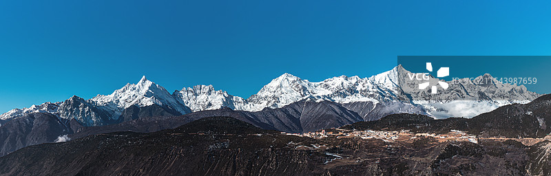 太子十三峰图片素材