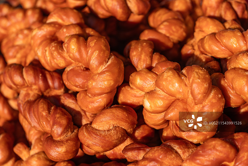 香酥麻花，油炸麻花，麻花。图片素材