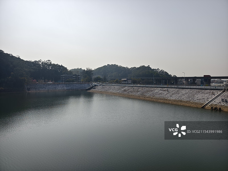 广州和龙水库：的迷人风景图片素材
