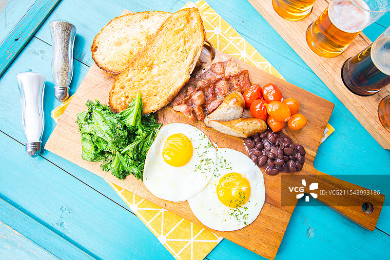 太阳蛋鸡蛋面包煎蛋brunch班尼迪蛋图片素材