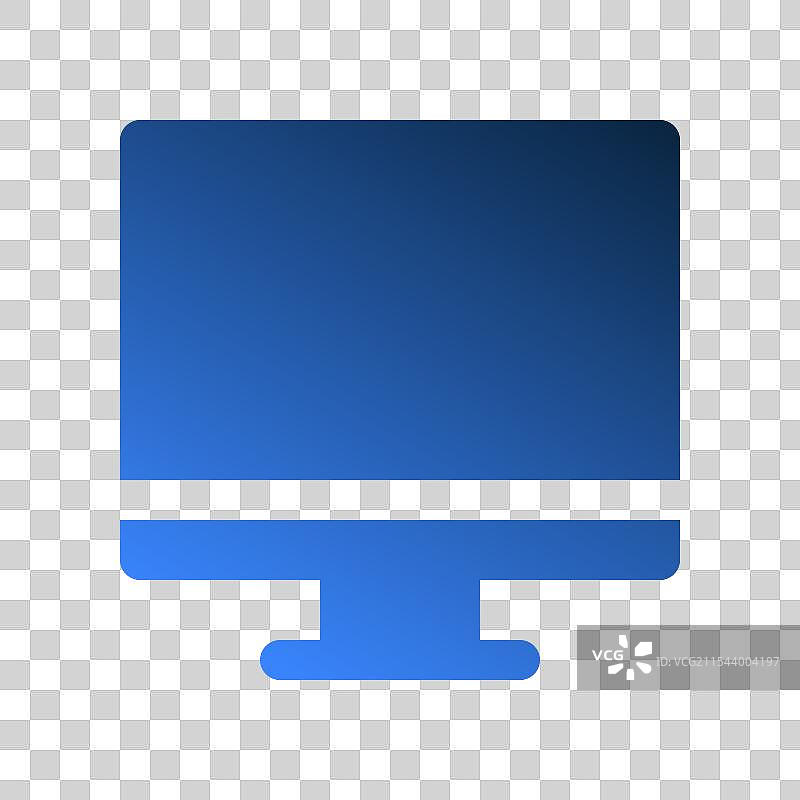 计算机渐变填充图标技术办公室图片素材