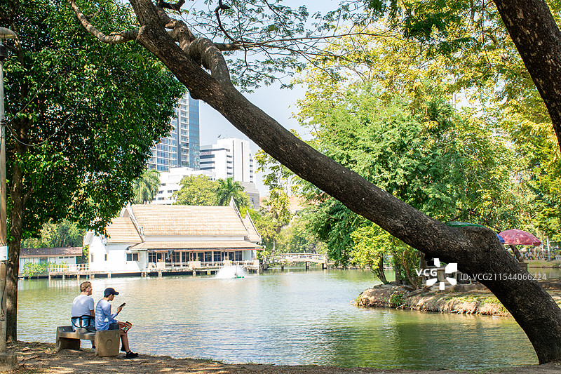 泰国曼谷伦披尼公园图片素材
