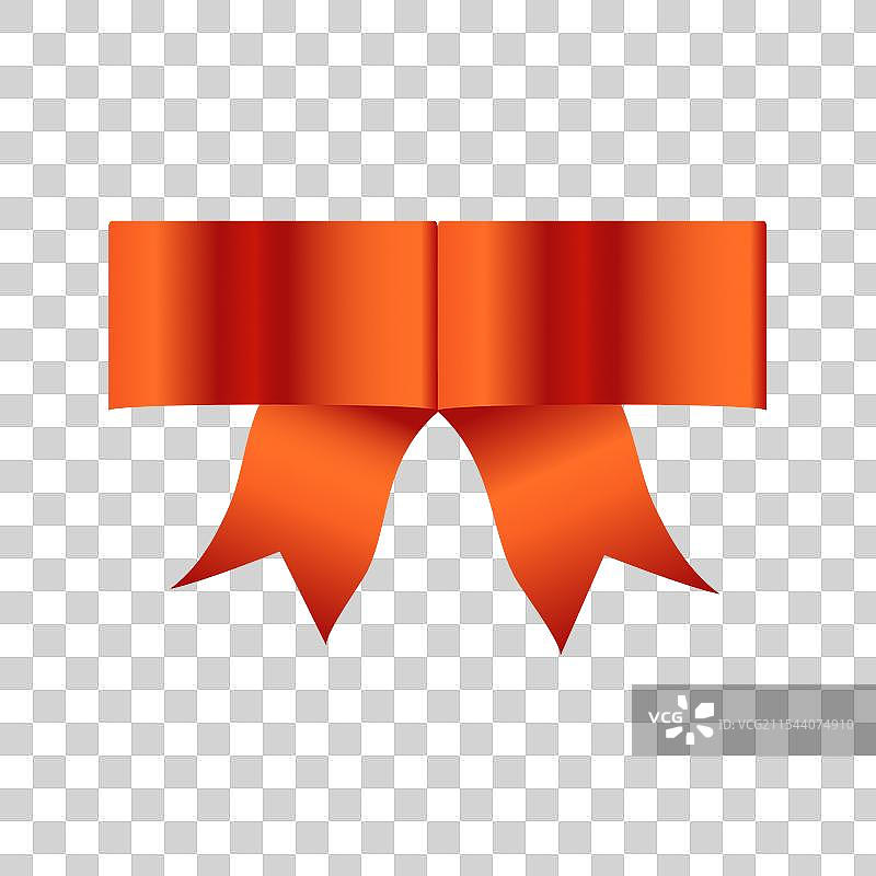 绸带蝴蝶结元素图片素材