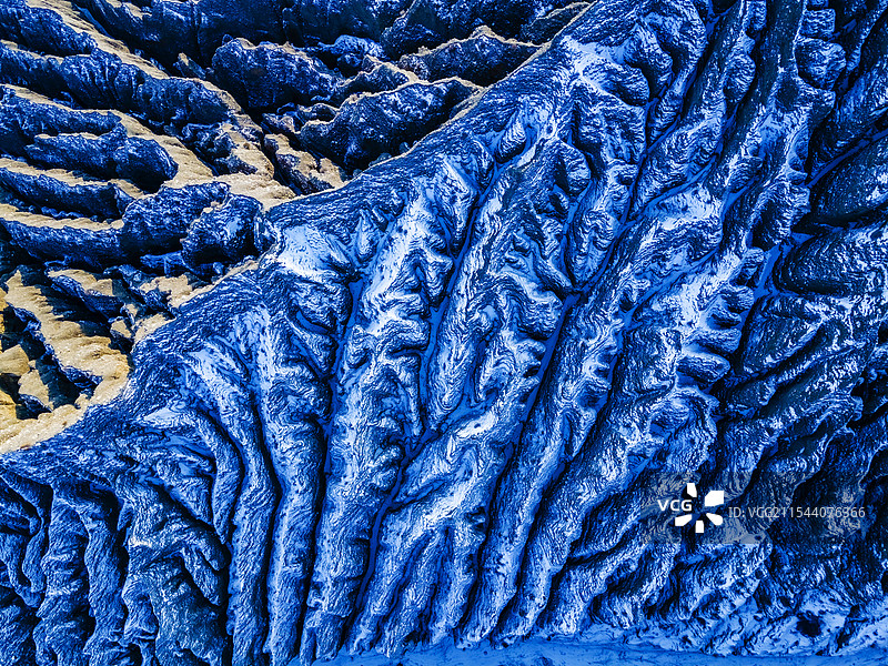 神奇壮观的独山子大峡谷5图片素材