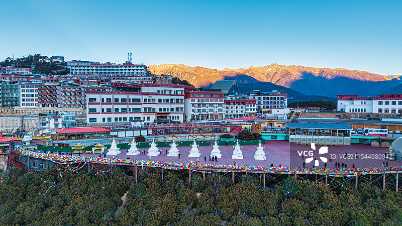梅里雪山飞来寺观景台图片素材