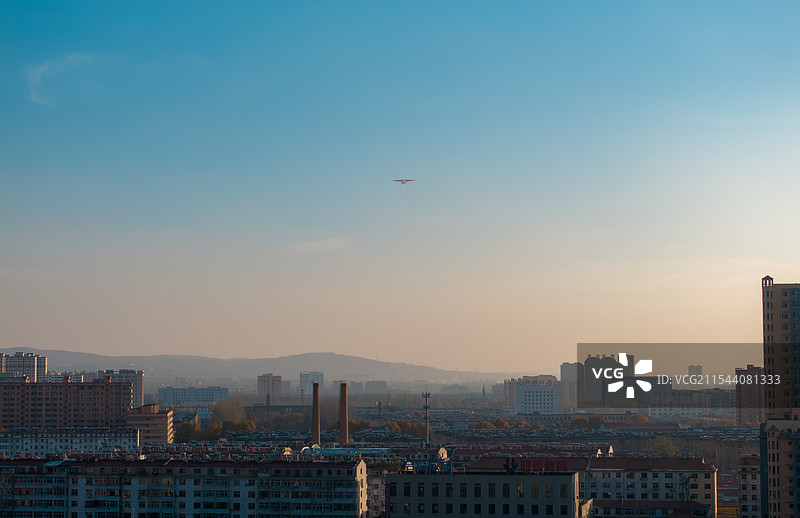 长治傍晚图片素材