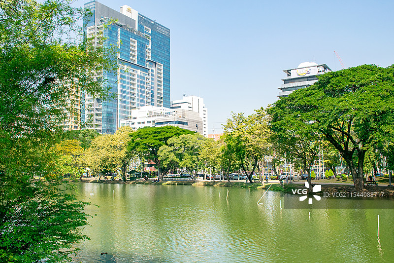 泰国曼谷伦披尼公园图片素材