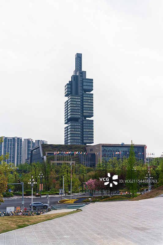 贵阳钥匙大楼 猫边大楼 中天凯悦大楼图片素材