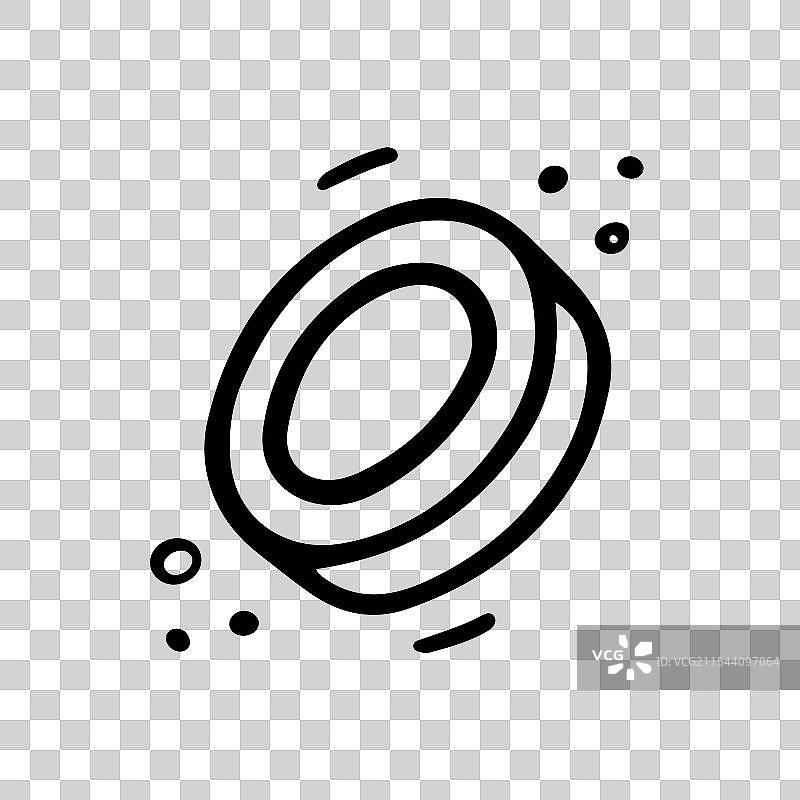 化妆品图标，化妆腮红罐，涂鸦风格的腮红图片素材